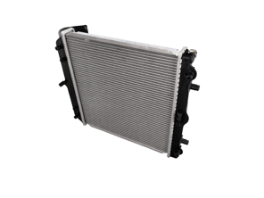 DAMAGED RIGHT Radiator For Water Coolant Fluid. Porsche 996 / Boxster 986 - 99610613151, 99610613251, 99610613150
